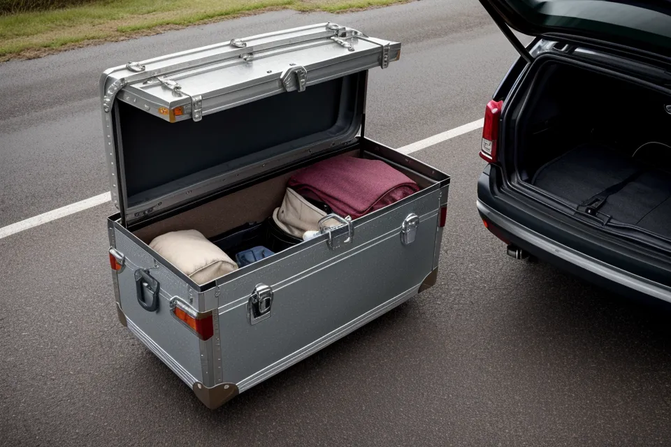 Suitcases that will not fit into a compact rental car trunk, the real gap between seating capacity and cargo space